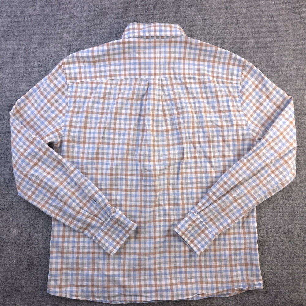 Johnnie O Hangin Out Shirt Medium Long Sleeve Button Down Multicolor Plaid - Picture 6 of 7